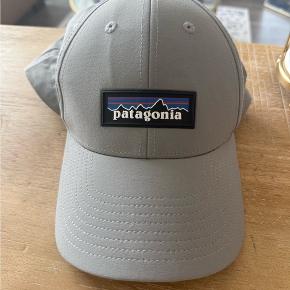 Patagonia Gray Logo Patch Baseball Hat - Picture 2 of 4